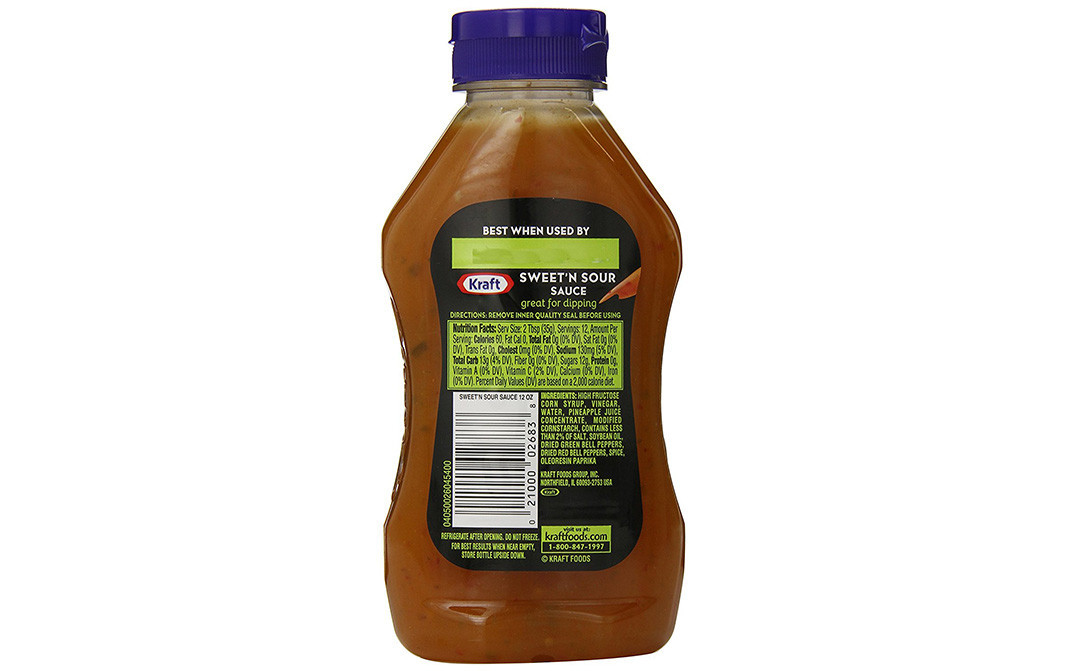 Kraft Sweet 'n' Sour Sauce Plastic Bottle 354 millilitre Reviews